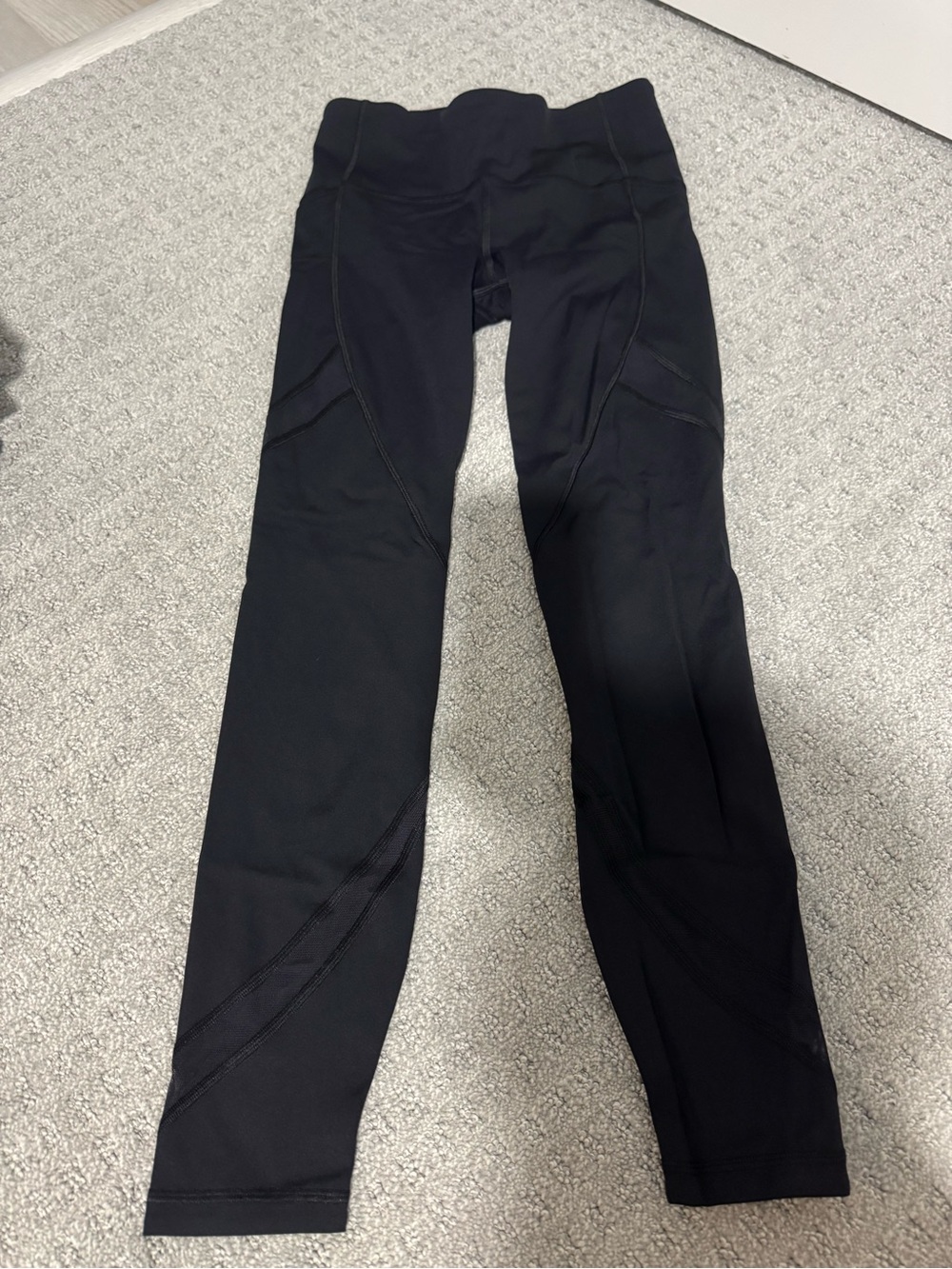lululemon athletica kick serve sweat Leggings with mesh detail